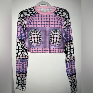 Going Out Long Sleeve Crop Top